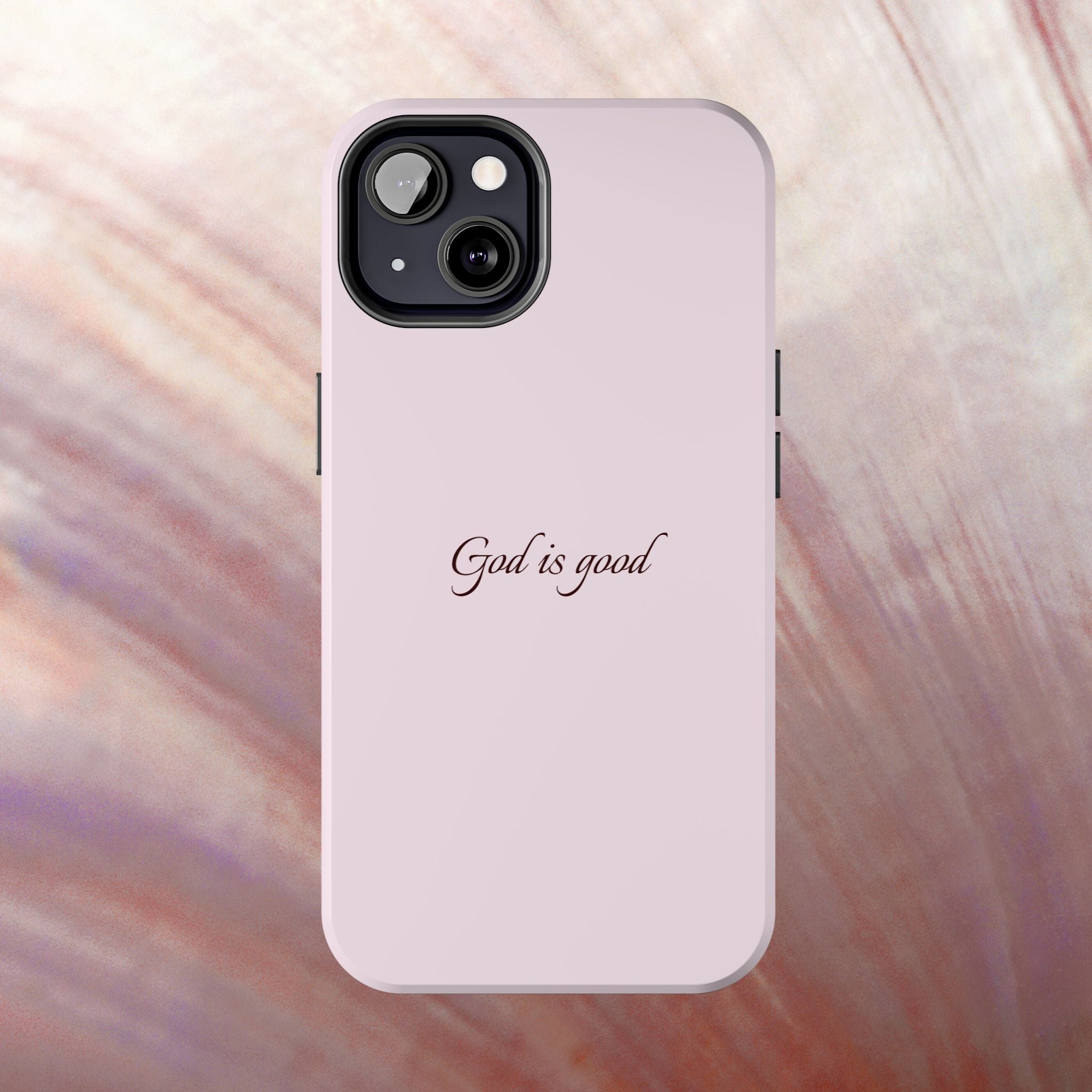 God Is Good Light Pink Case