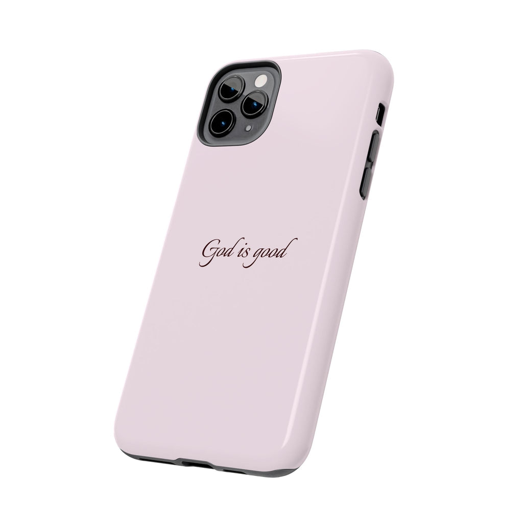 God Is Good Light Pink Case