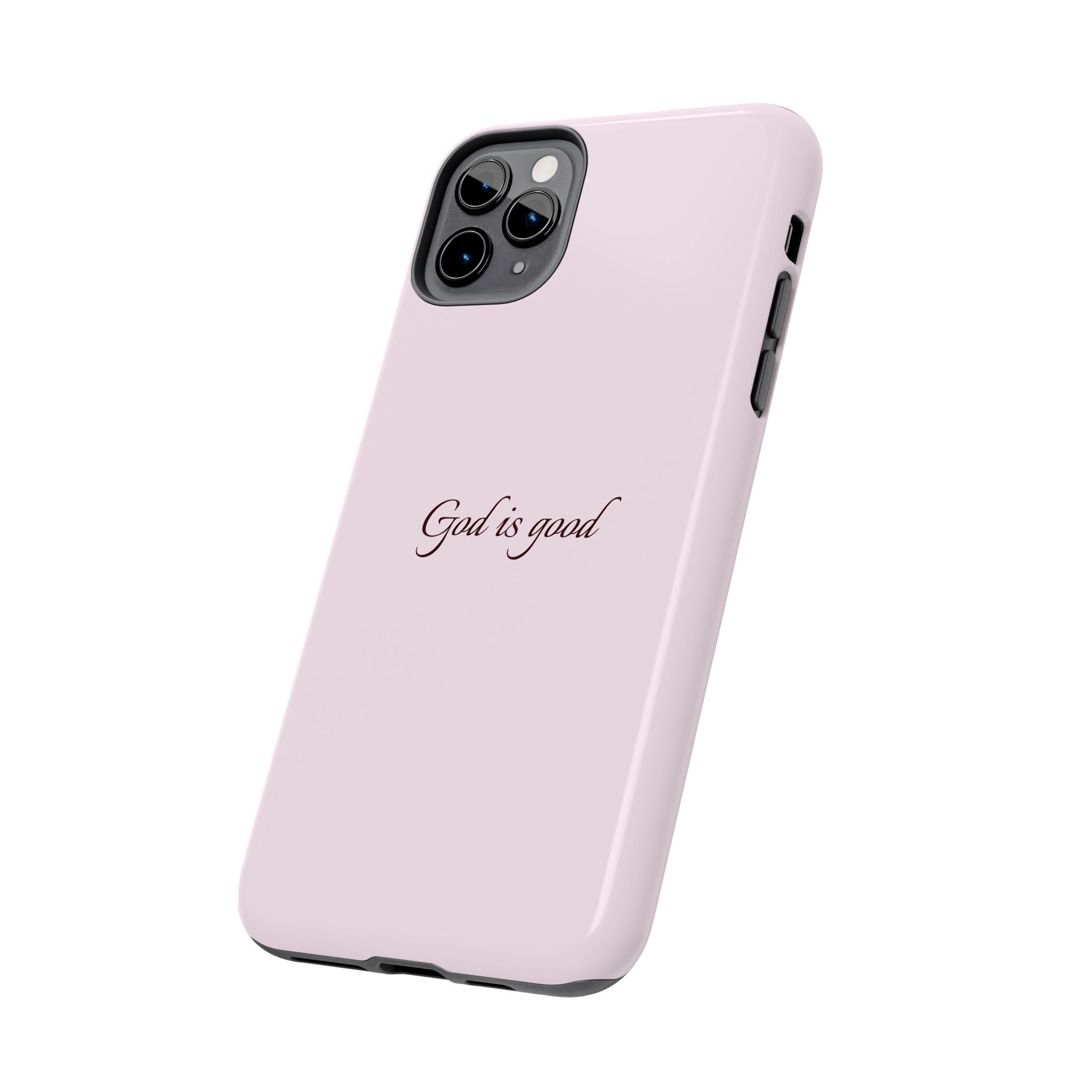 God Is Good Light Pink Case