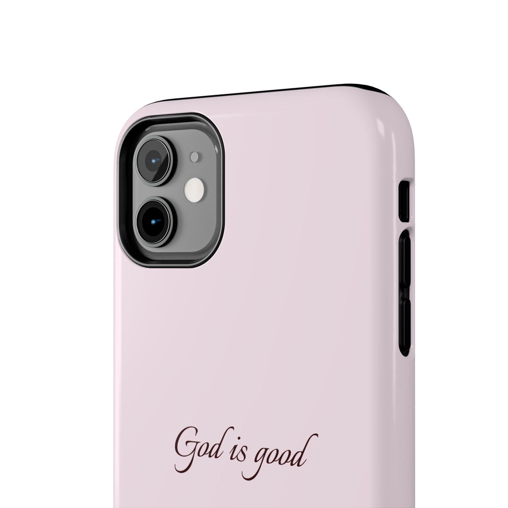God Is Good Light Pink Case