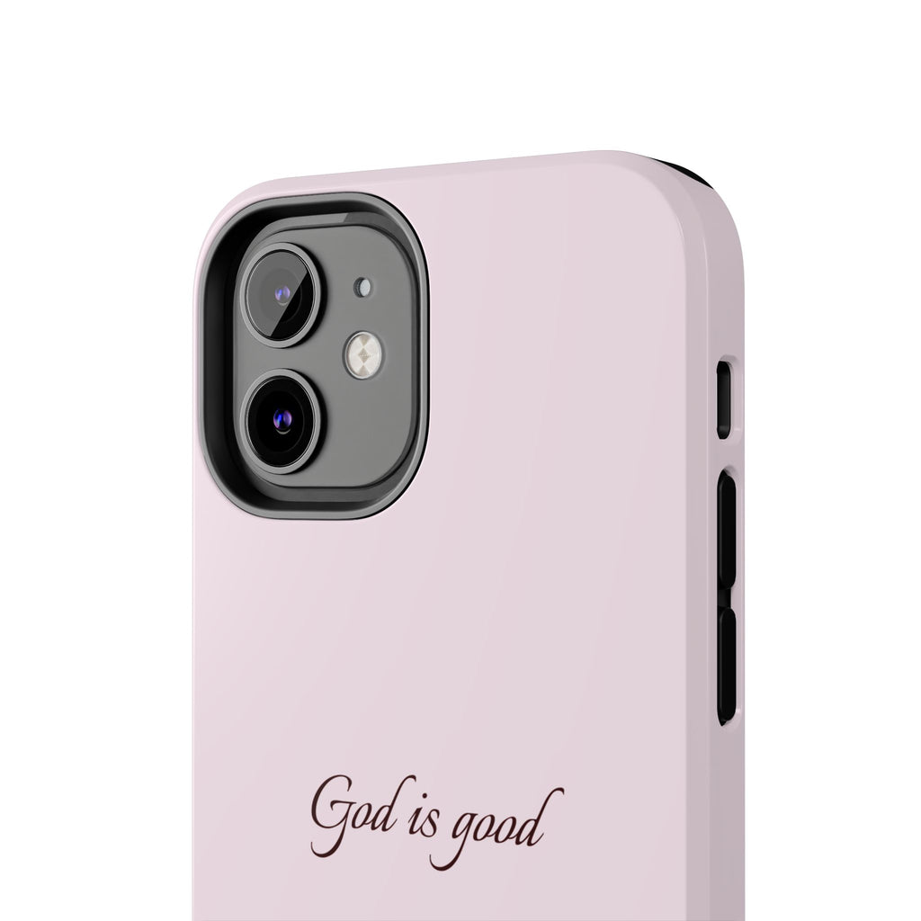 God Is Good Light Pink Case