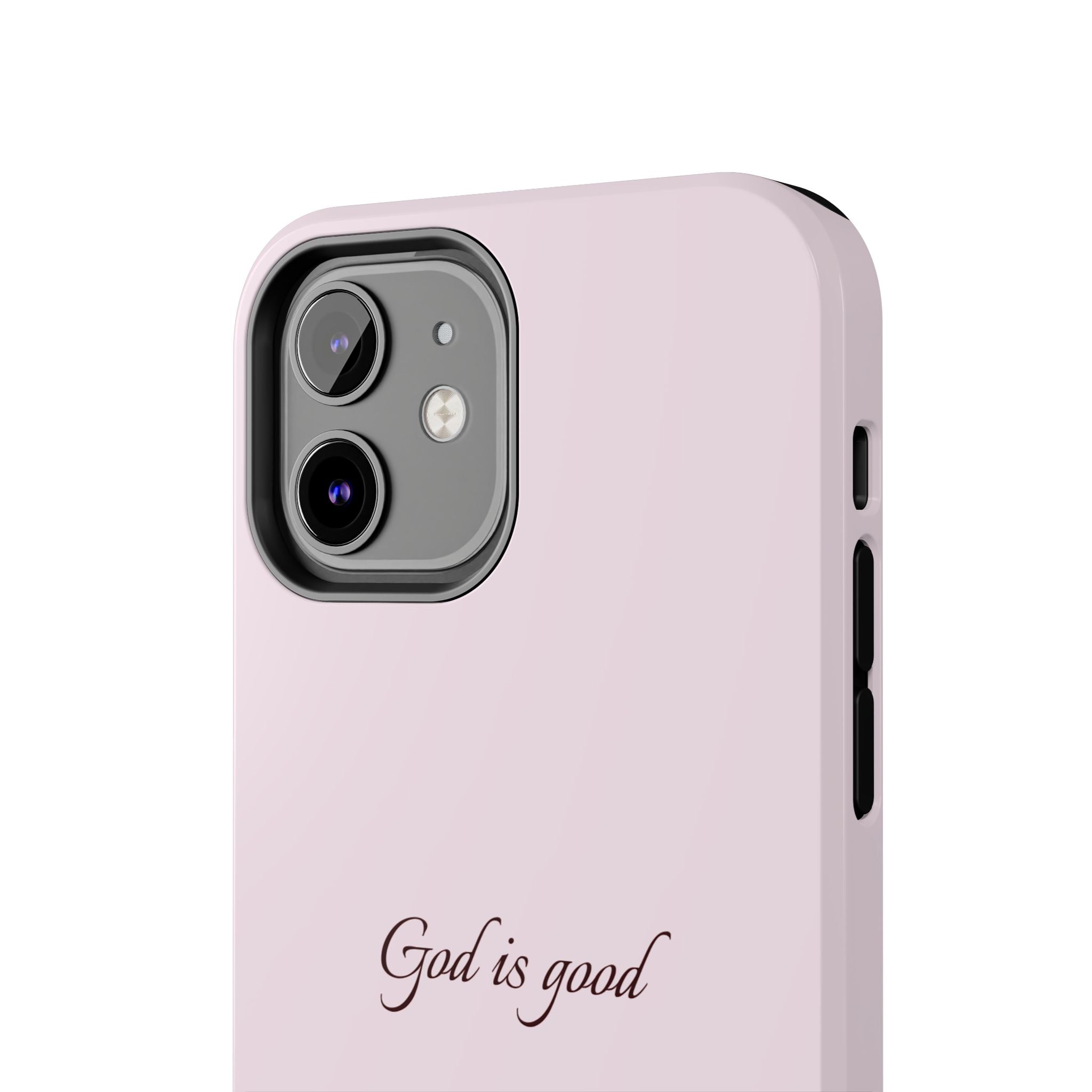 God Is Good Light Pink Case