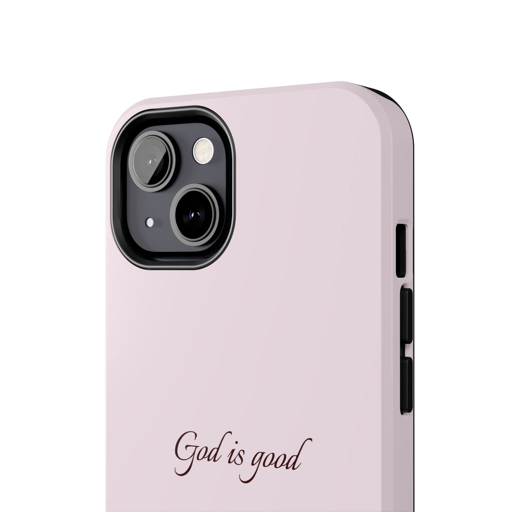God Is Good Light Pink Case