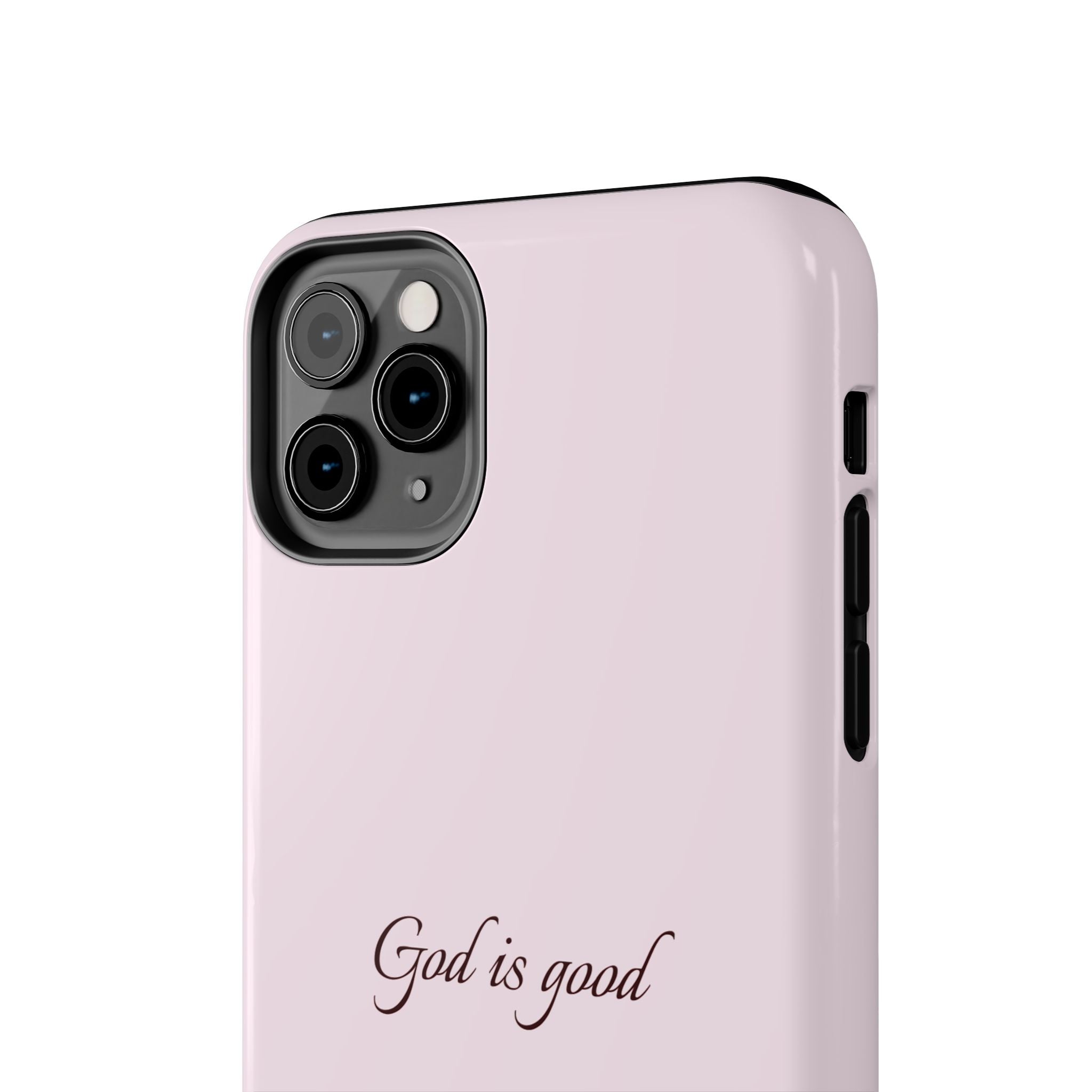 God Is Good Light Pink Case