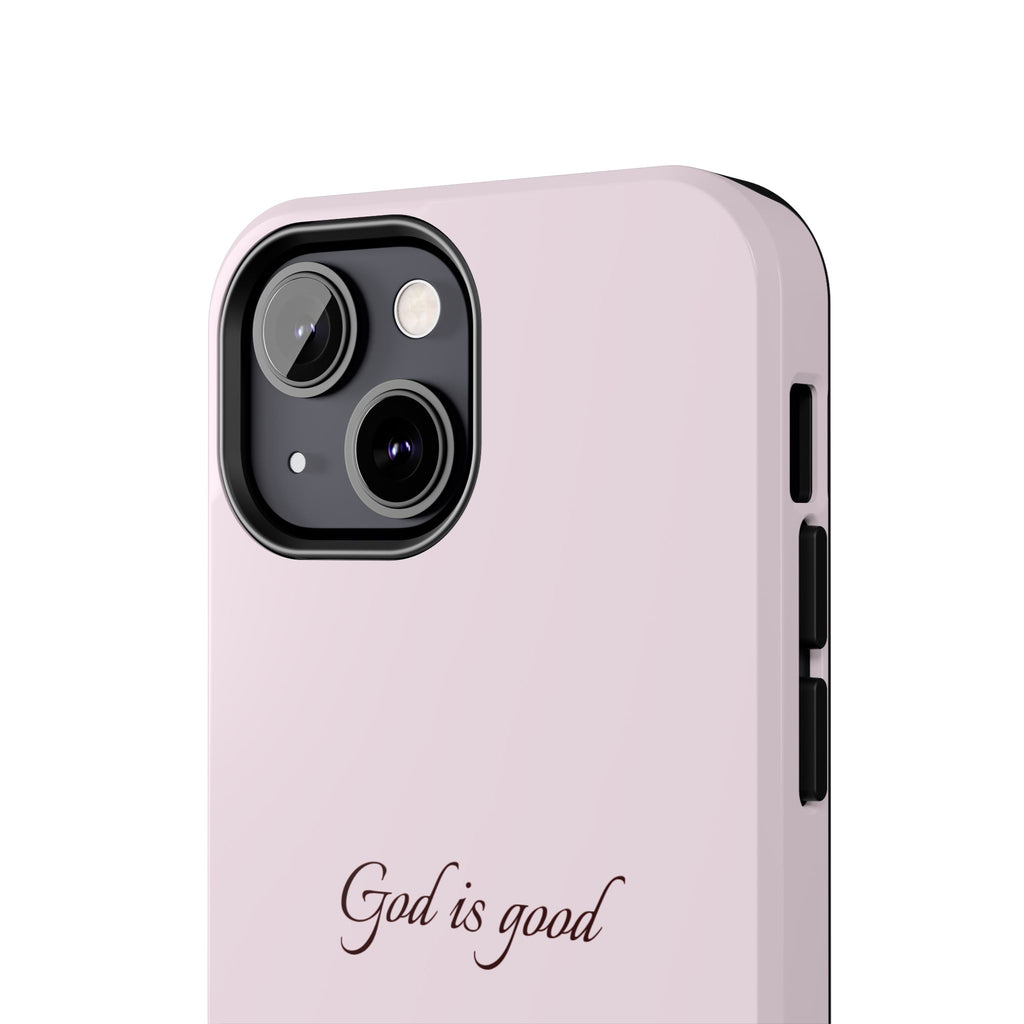 God Is Good Light Pink Case