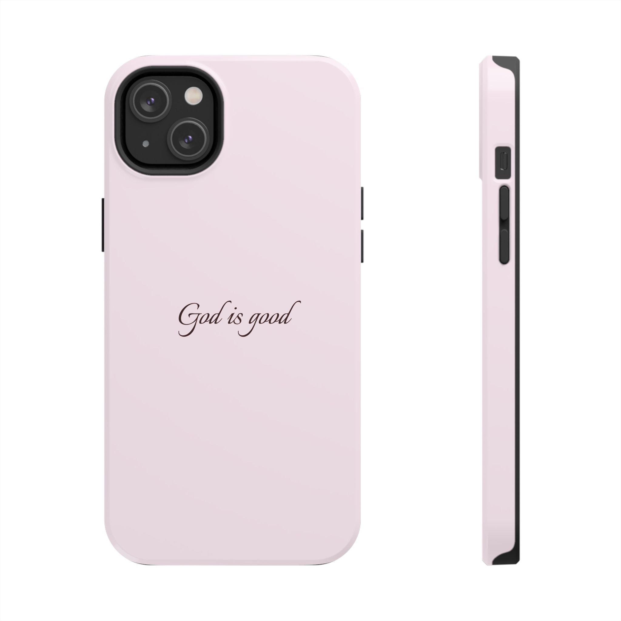 God Is Good Light Pink Case