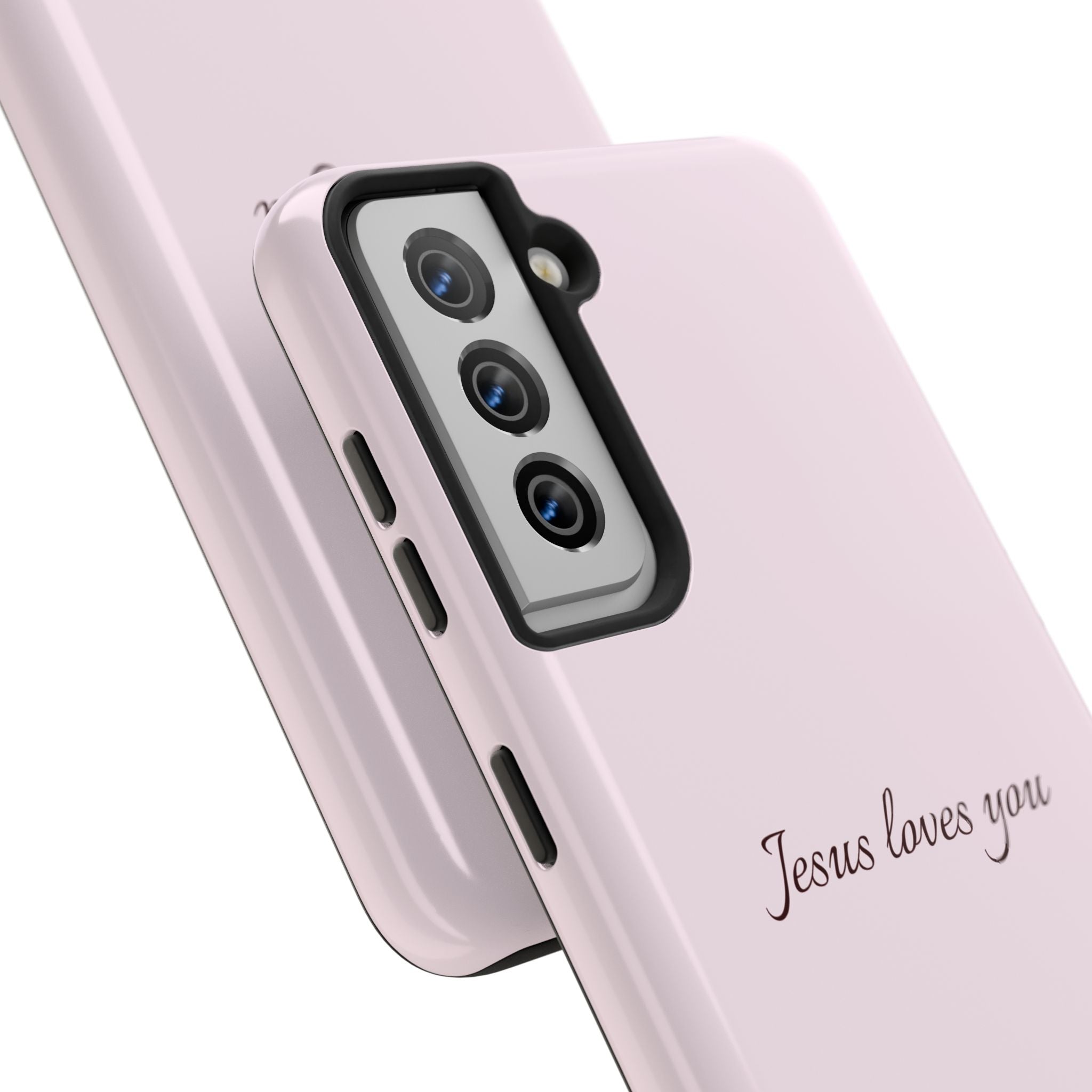 Jesus Loves You Light Pink Case