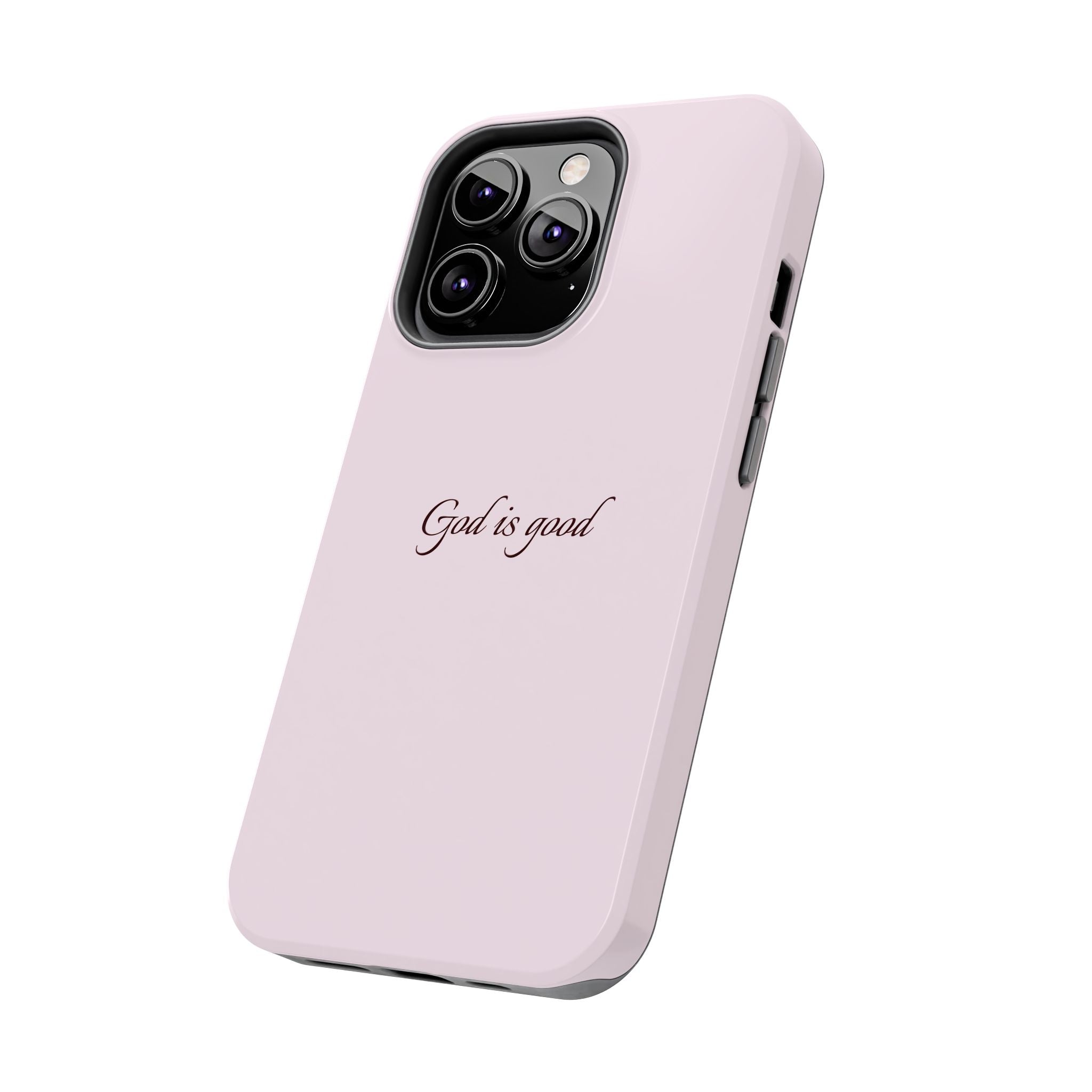 God Is Good Light Pink Case