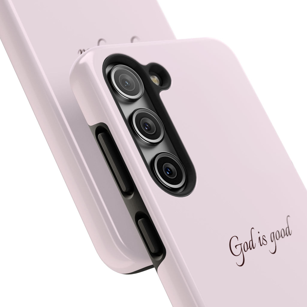 God Is Good Light Pink Case