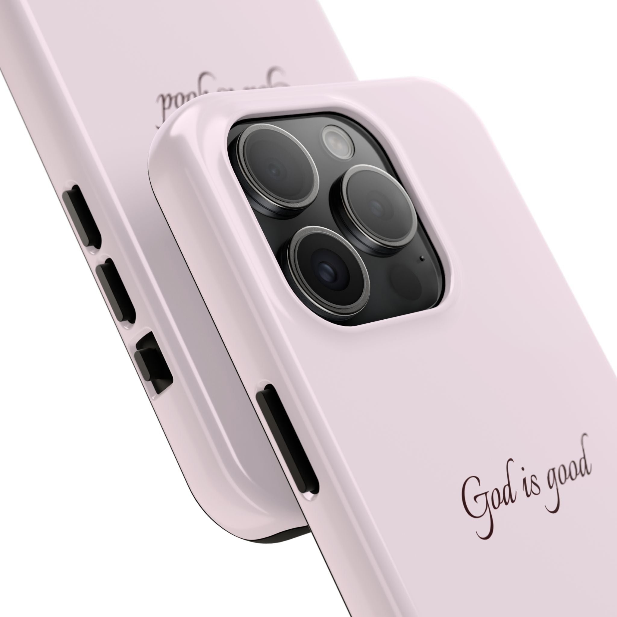 God Is Good Light Pink Case