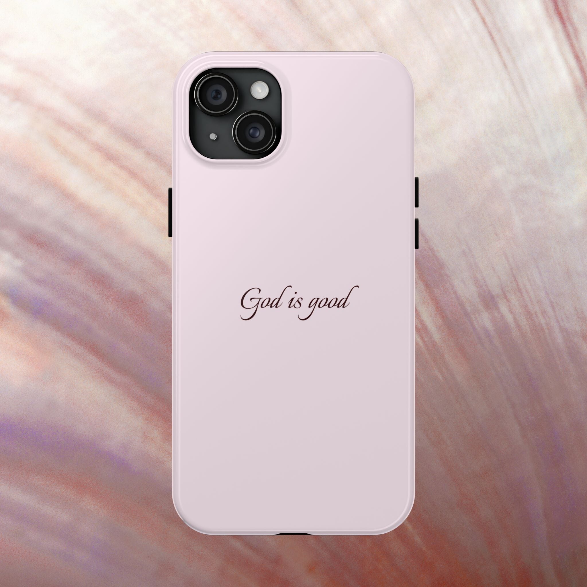 God Is Good Light Pink Case