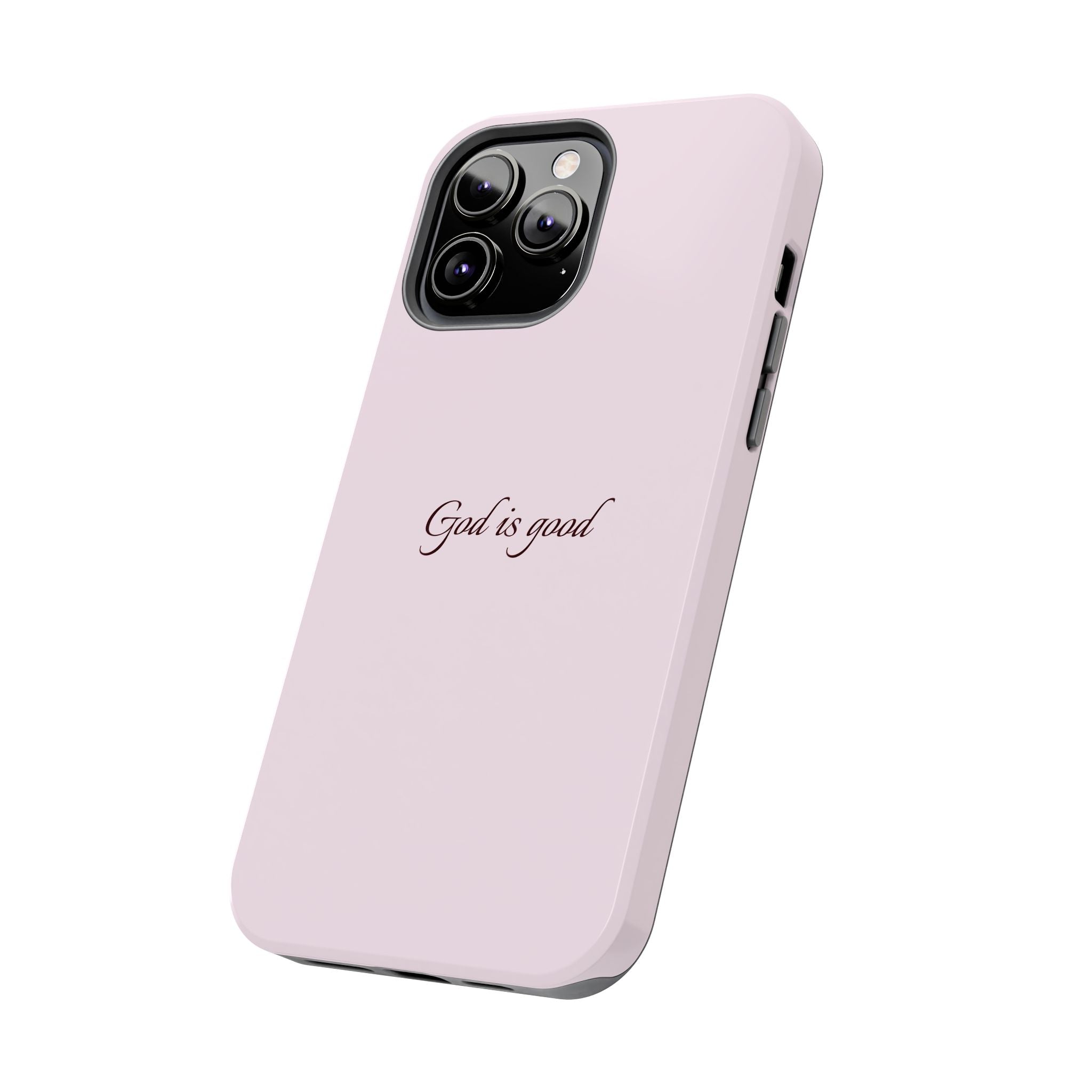 God Is Good Light Pink Case