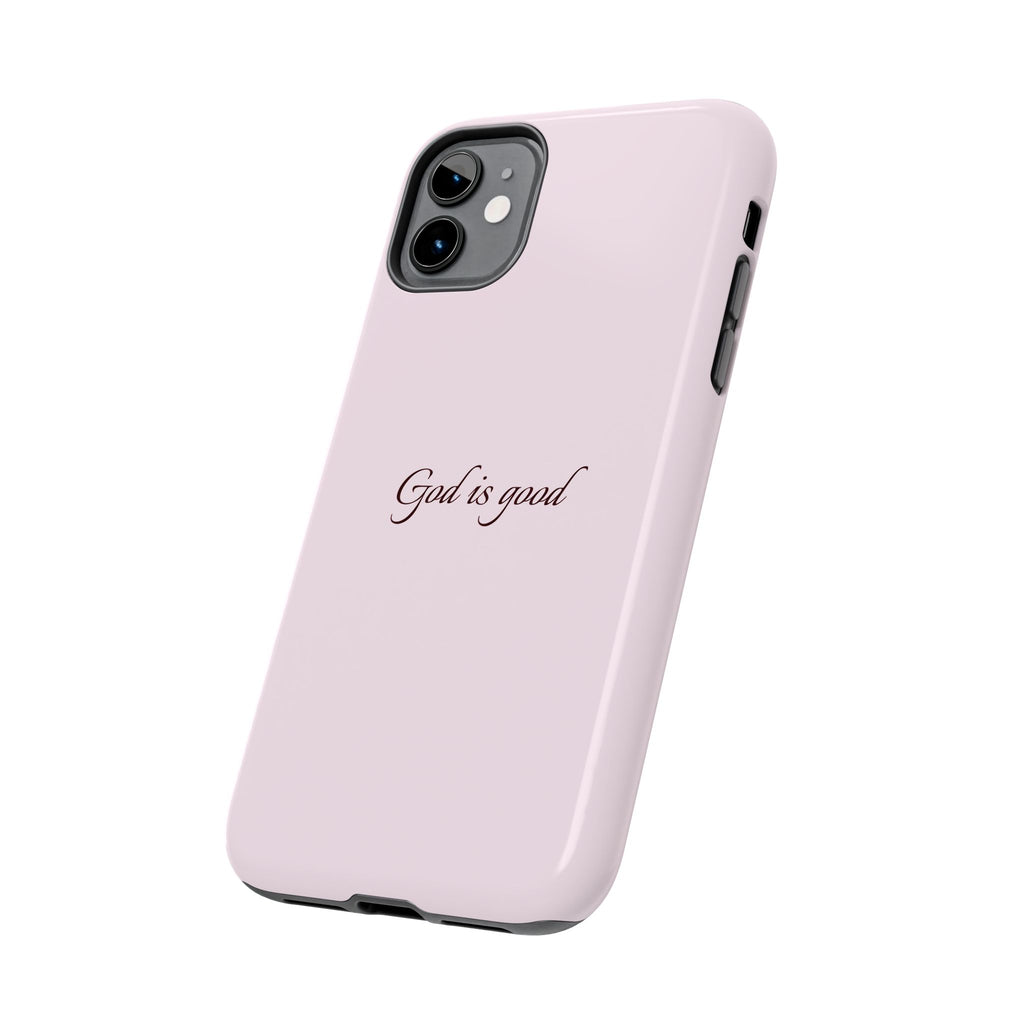 God Is Good Light Pink Case