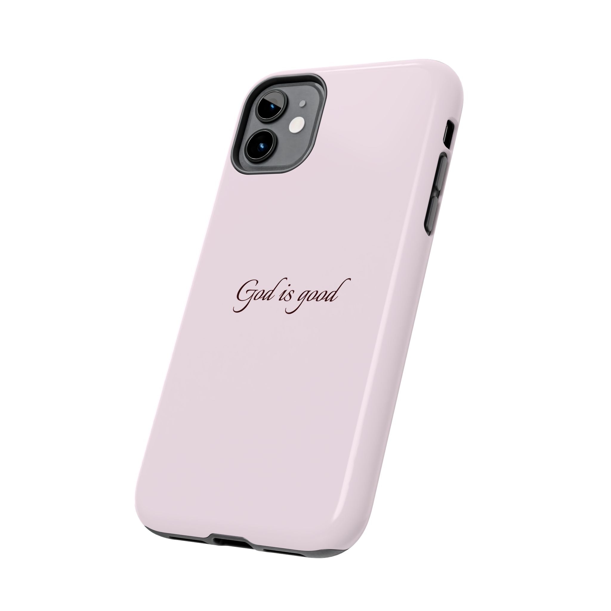 God Is Good Light Pink Case